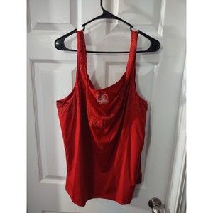 Cato Tank Top Plus Size 26/28W Red